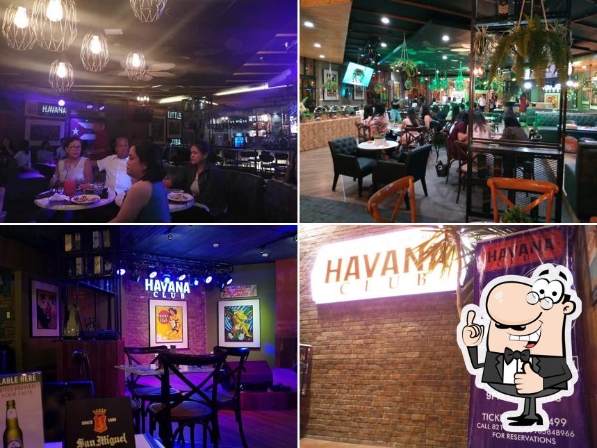 Here's a picture of Havana Club (El bodeguita del medio)