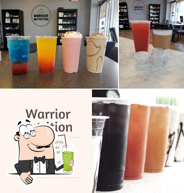 Enjoy a beverage at Warrior Nutrition - Oakdale