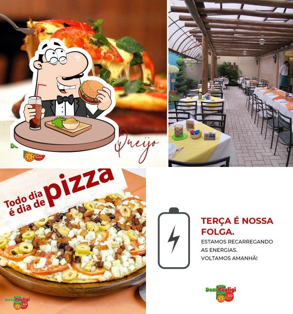Consiga um hambúrguer no Dom Pauligi Pizzaria