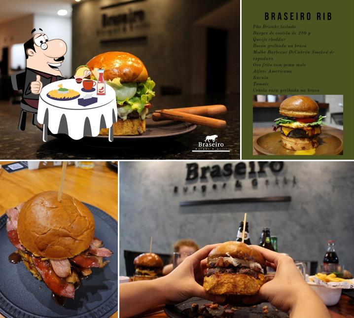 Os hambúrgueres do Braseiro Burger & Grill irão satisfazer uma variedade de gostos