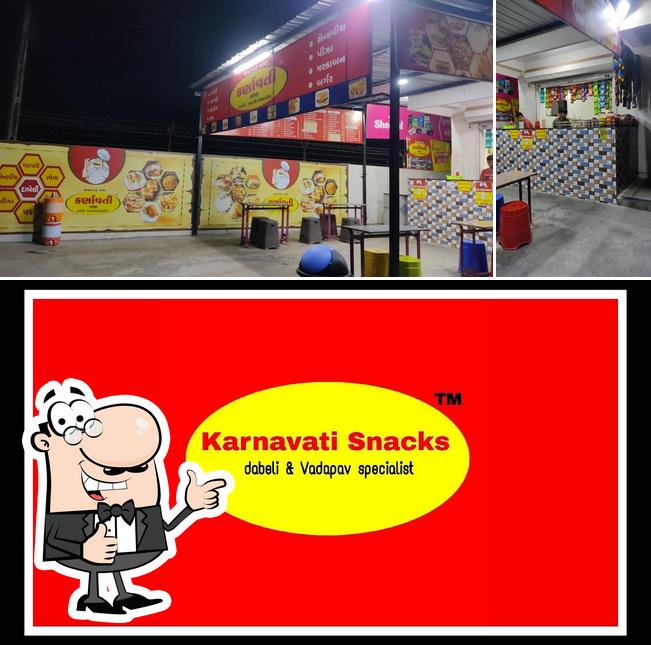 See this pic of Karnavati Snacks