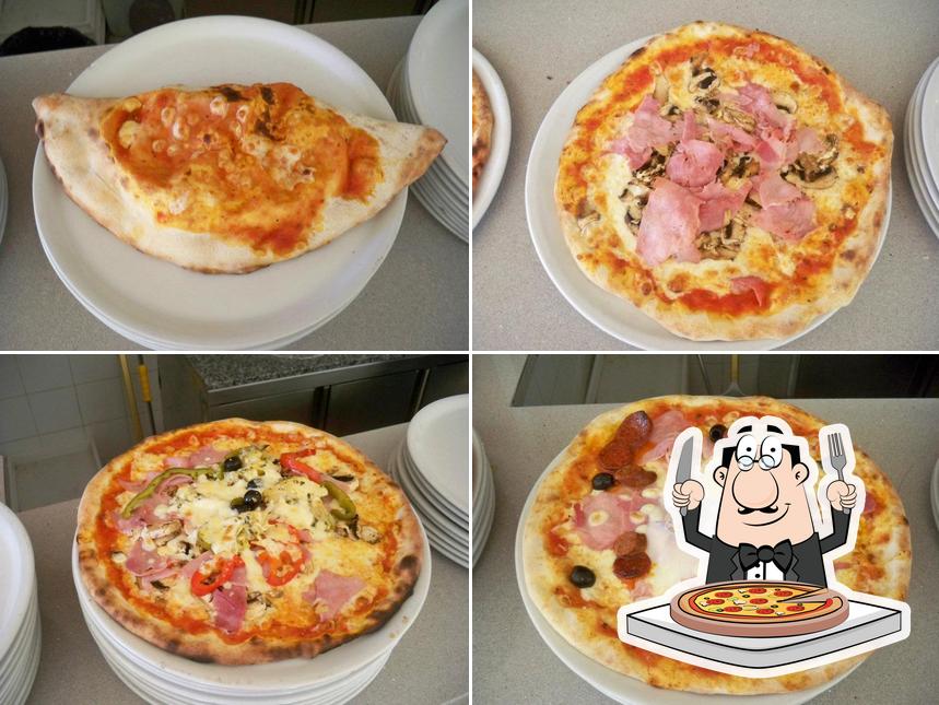 Essayez des pizzas à La Trattoria