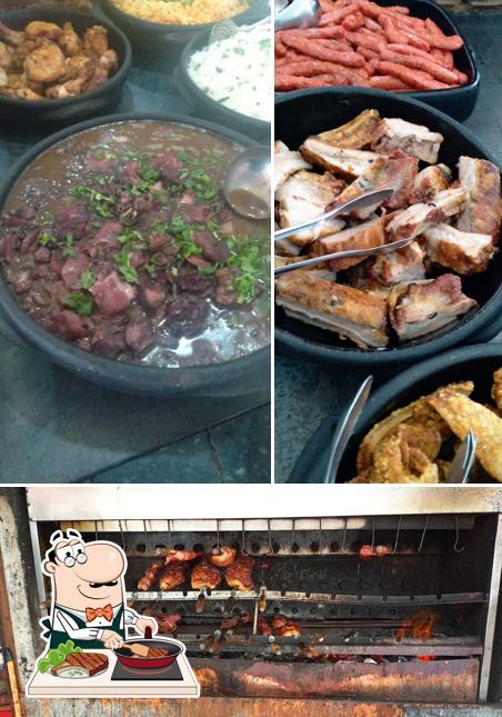 Peça pratos de carne no Rei Do Mocotó