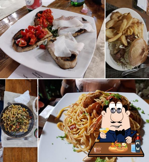 Bruschette al Ristorante Montoni