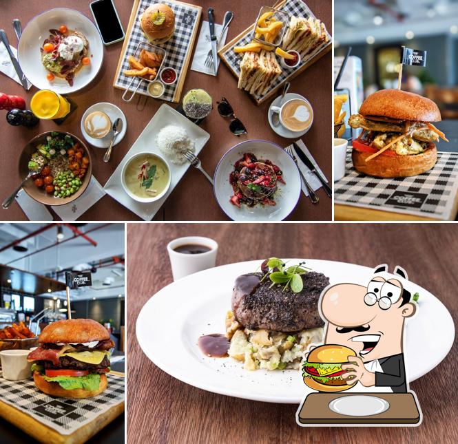 Try out a burger at The Coffee Club - JLT