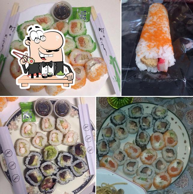 Sushi rolls are offered by Sushi 81