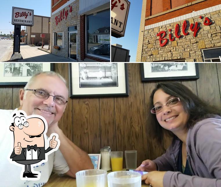 Here's a photo of Billy's Restaurant