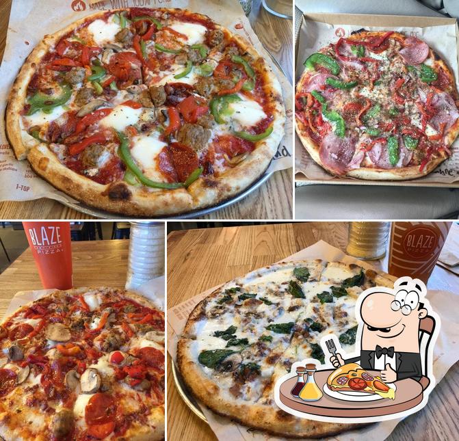 Blaze Pizza in Brentwood Restaurant menu and reviews