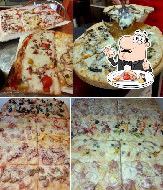 Ordina tra le molte varianti di pizza