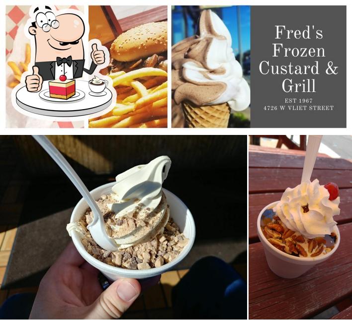 "Fred's Frozen Custard & Grill" представляет гостям широкий выбор десертов
