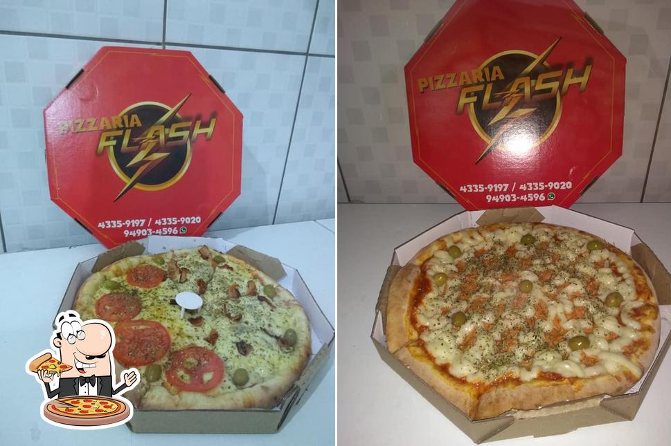 Consiga diferentes variedades de pizza