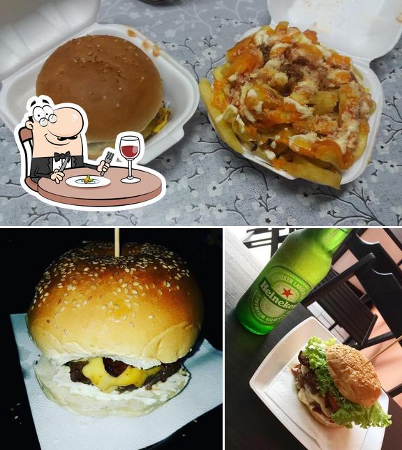 Comida em Big Burger