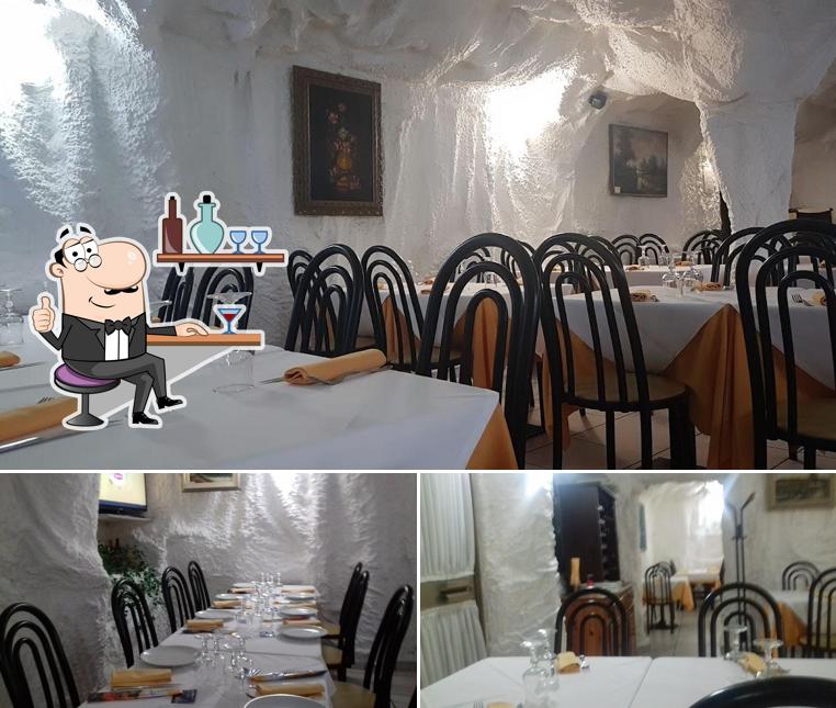 Gli interni di Ristorante Pizzeria Alle grotte di Ares