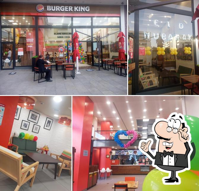 L'intérieur de Burger King