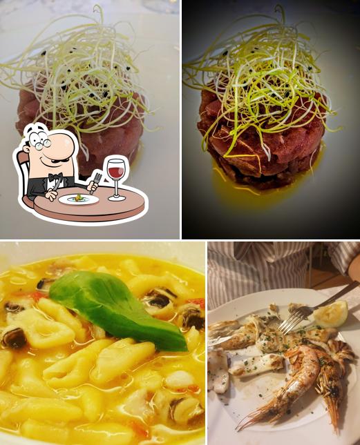 Scampi al Ristorante "Da Lucrezia"