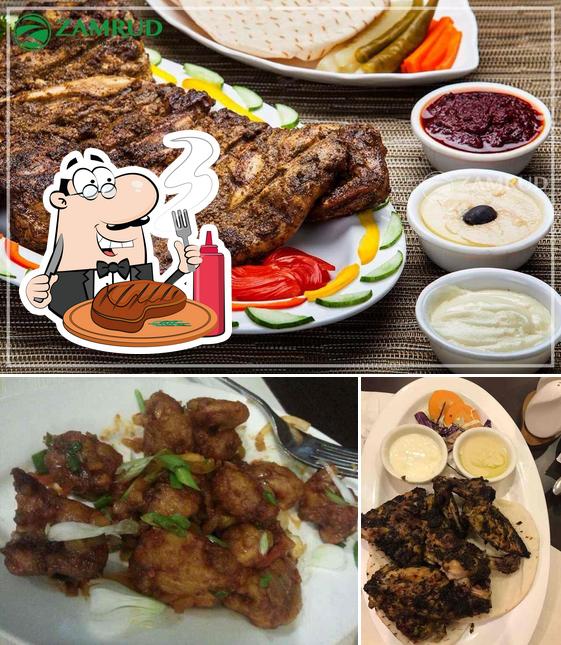 Pick meat dishes at Zamrud Multi Cuisine Restaurant