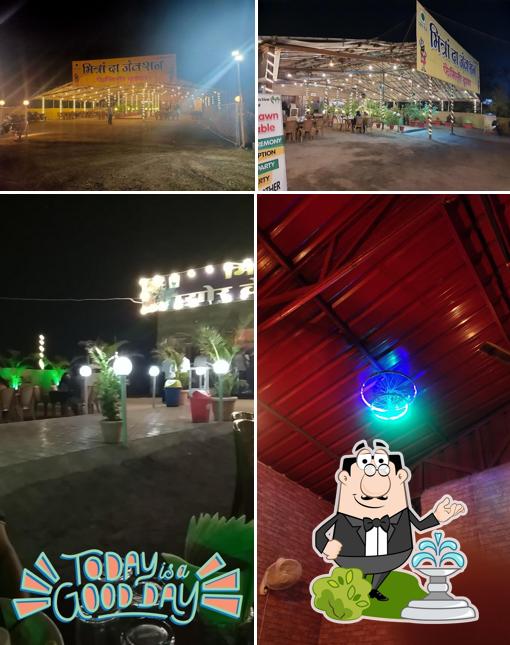 Enjoy the view at the outside area of Mitran Da Junction