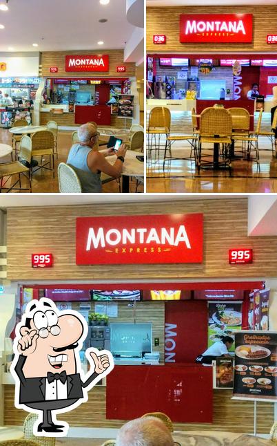 O interior do MONTANA GRILL EXPRESS