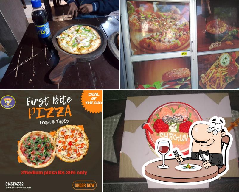 Meals at First Bite Pizza