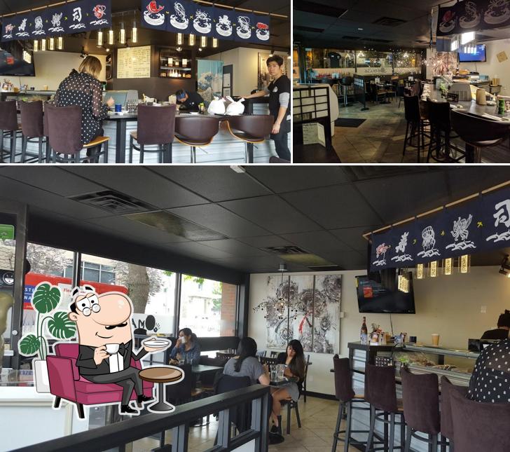 Check out how Omakase Izakaya & Sushi Bar looks inside