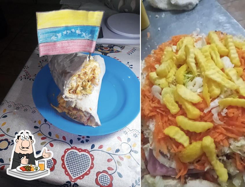 Comida em el rincon venezolano no brasil