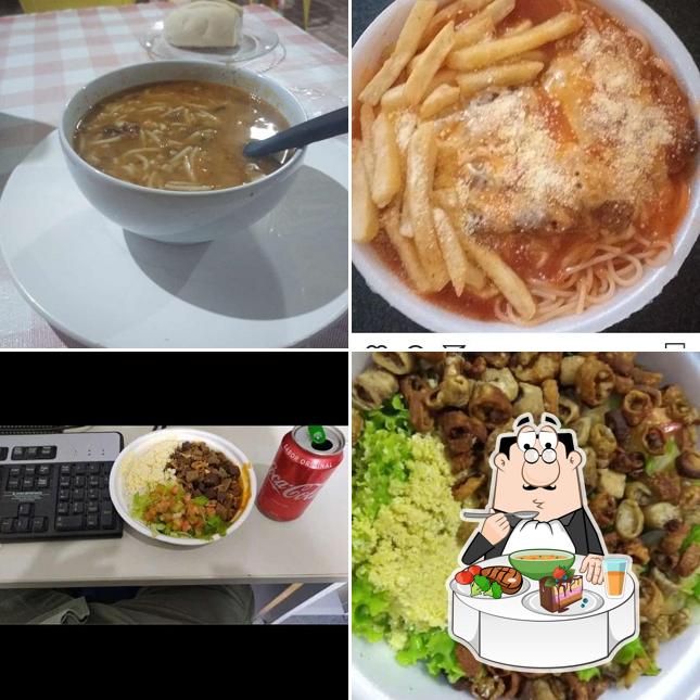 Sopa quente e azeda picante chinesa em Restaurante & Marmitaria Capadócia