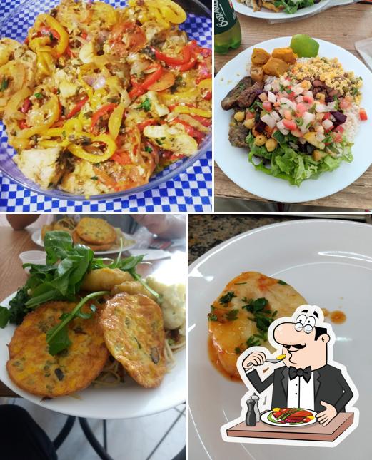 Platos en Restaurante Sabor Brasileiro
