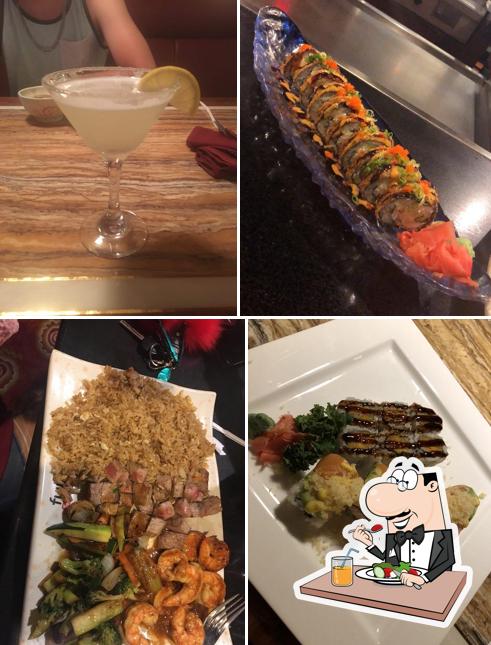 Food at Fuji Sushi & Hibachi