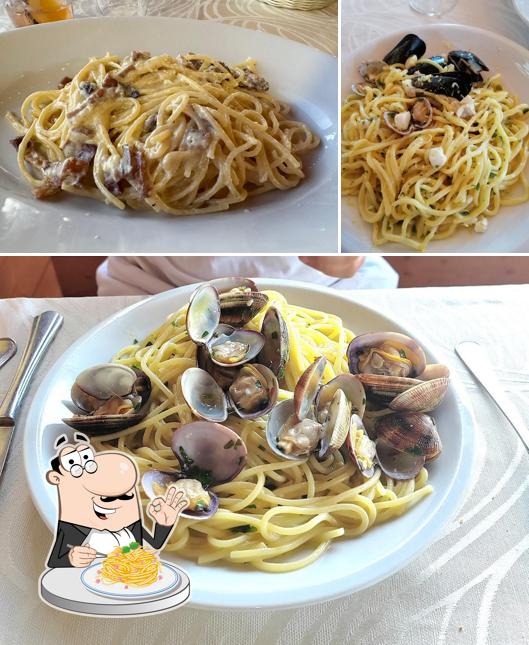 Spaghetti alla carbonara al Stabilimento e Ristorante Capannina 3 - Lido dei Pini