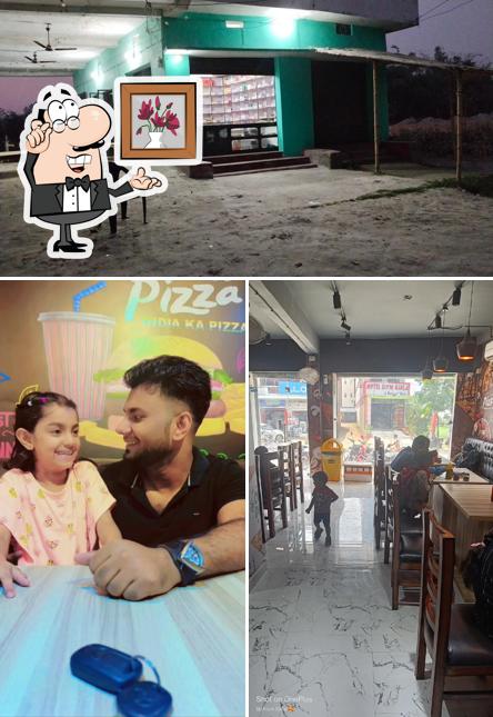 The interior of Go 69 pizza