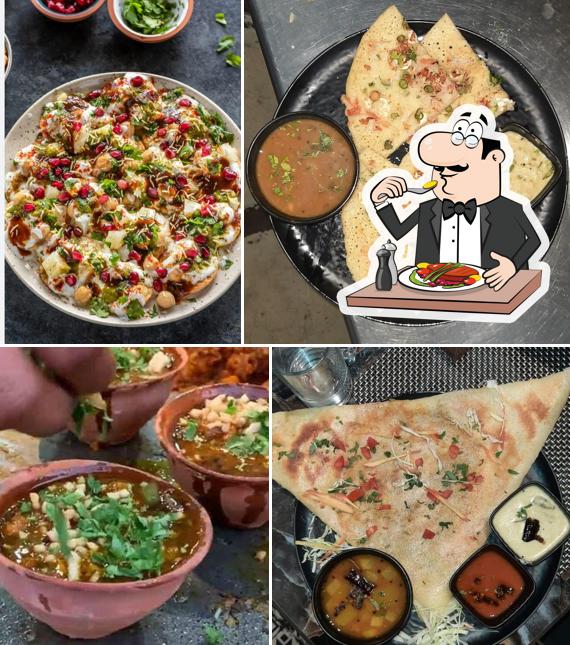 Food at Hunger Break restaurant