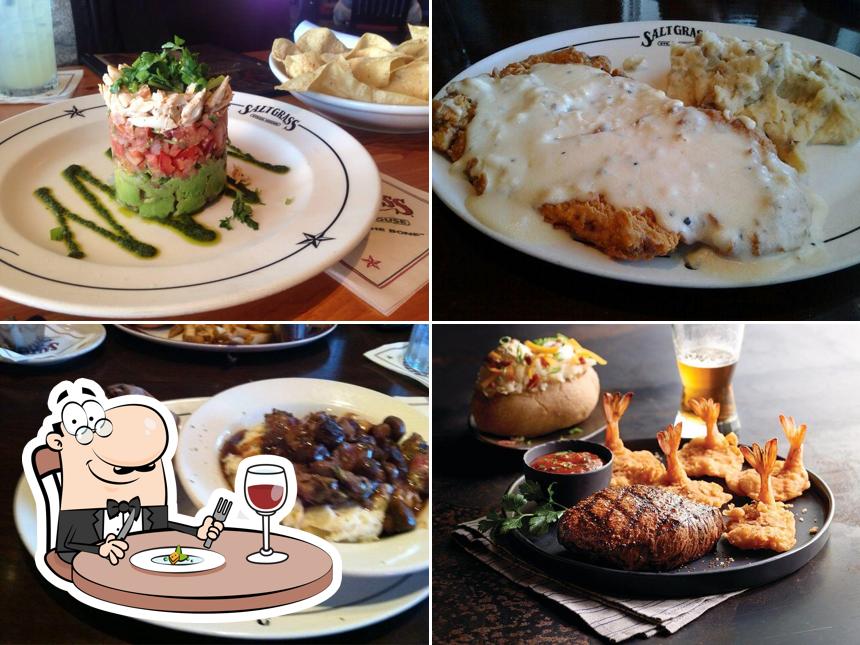 Saltgrass Steak House in Galveston Restaurant menu and reviews