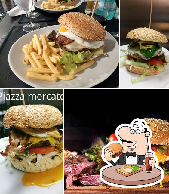 Prova un hamburger a Black White