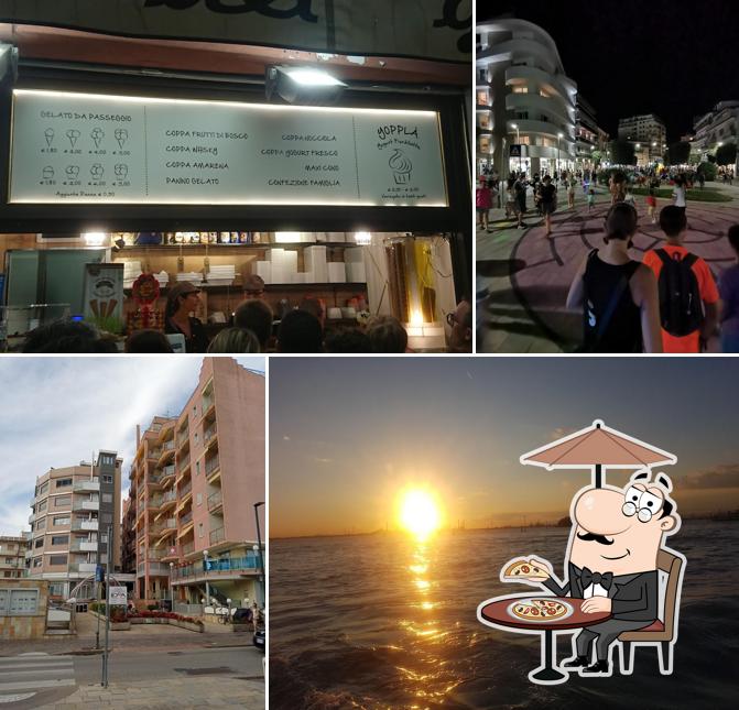 Puoi goderti l'aria fresca dal dehors di Arte del Gelato