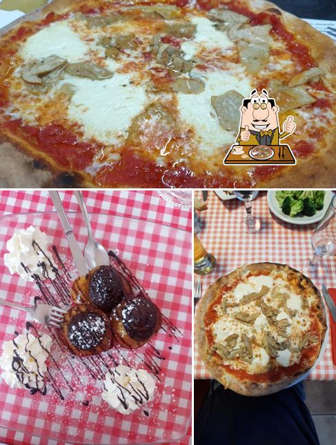 A Cusinot, puoi assaggiare una bella pizza