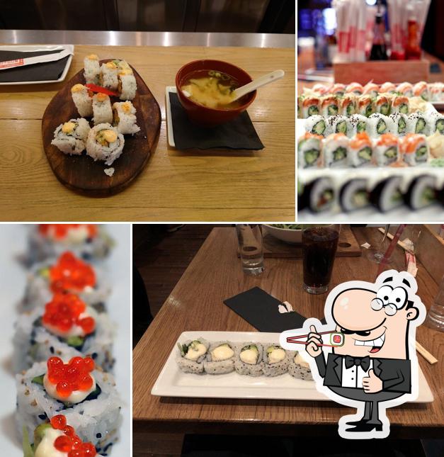 Les sushis sont un repas populaires provenant du Japon