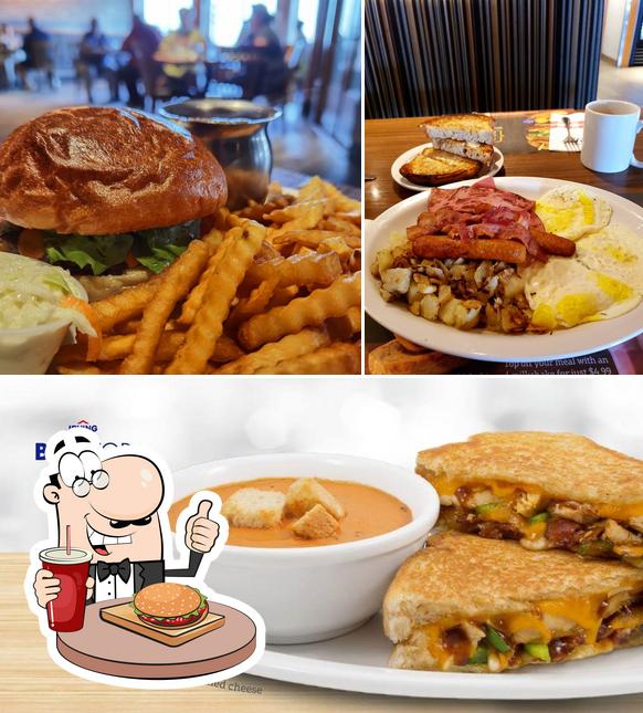 Get a burger at Salisbury Big Stop Restaurant