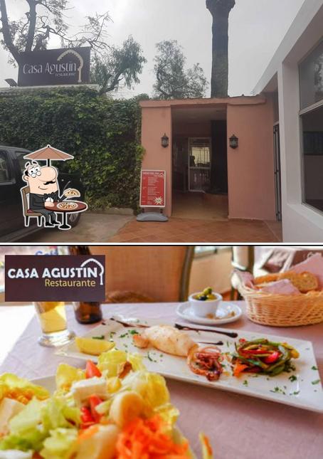 L'extérieur de Casa Agustin Restaurante