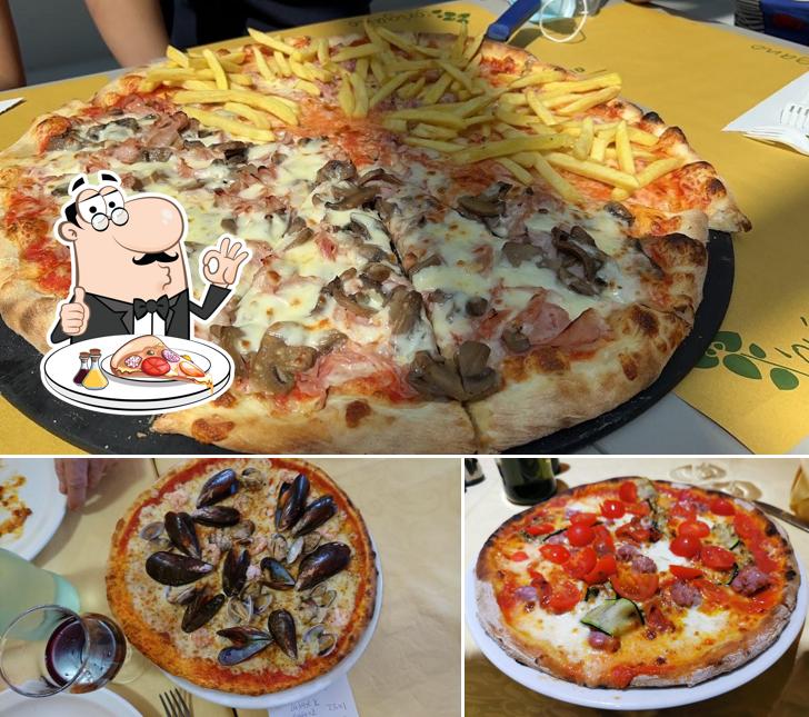 Scegli tra le svariate varianti di pizza