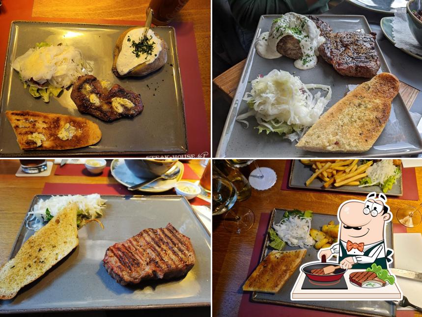 Pick meat meals at Steak-House Nr. 1