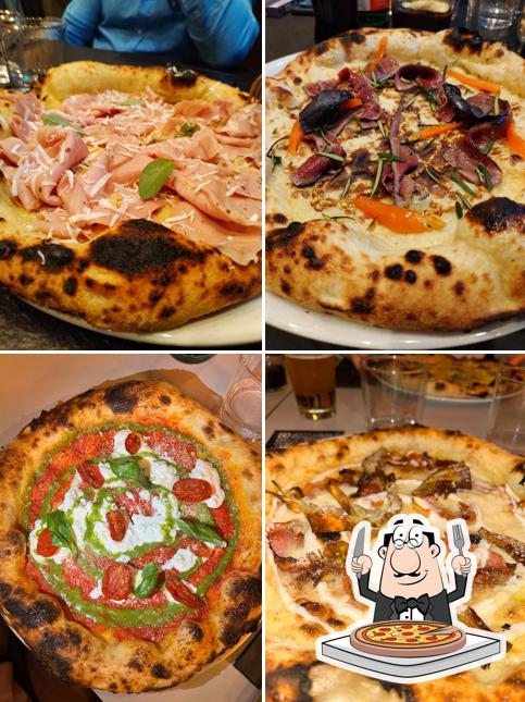 Choisissez différents genres de pizzas