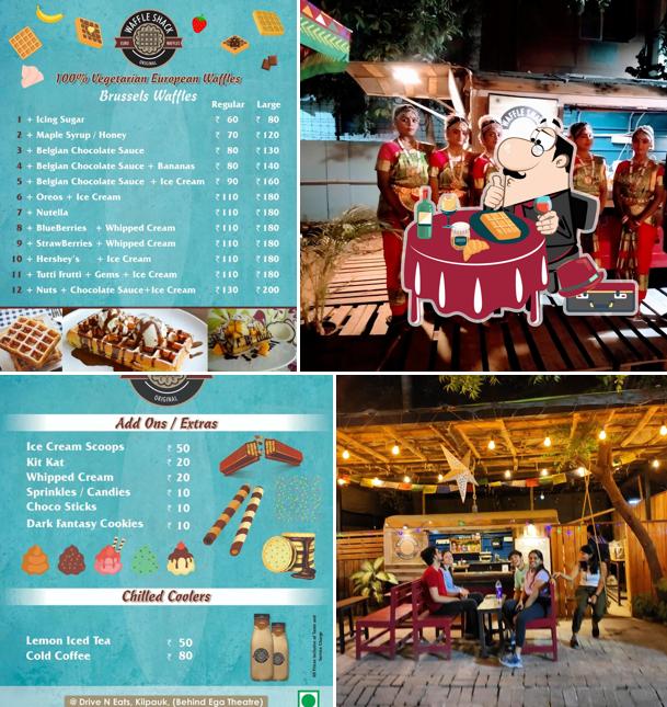 Waffles at Waffle Shack