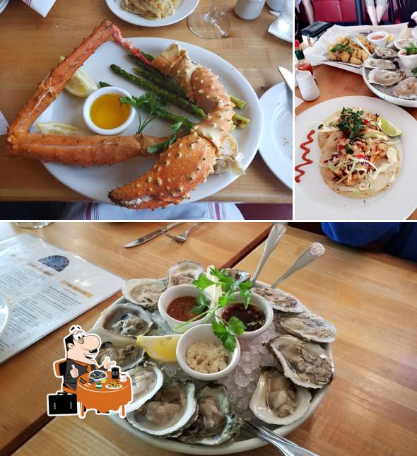 Get different seafood dishes offered by Fly N Fish Oyster Bar and Grill