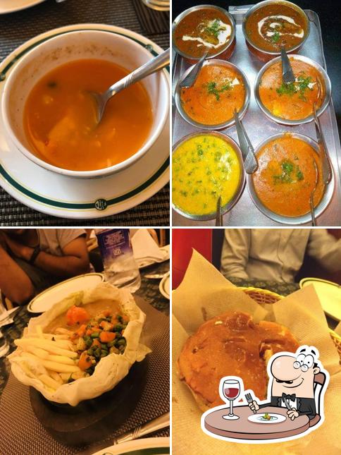 Food at Four Seasons Restaurant