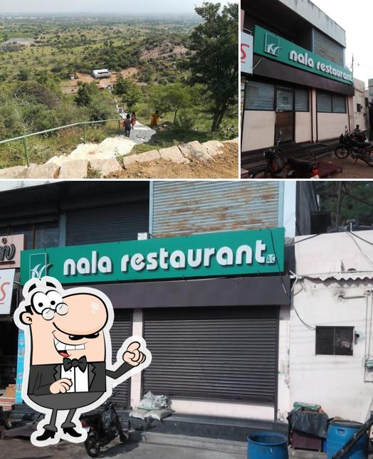 The exterior of Nala Restaurant