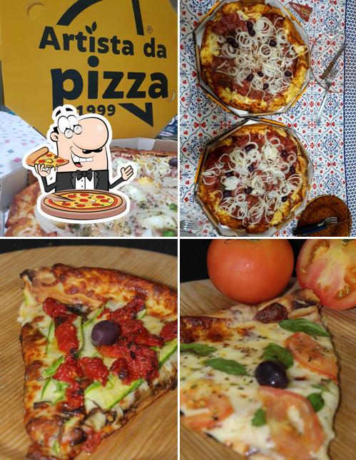 Experimente diferentes estilos de pizza