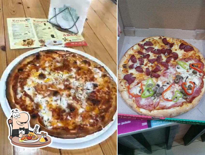 Commandez des pizzas à Aksa hallall pica krepa