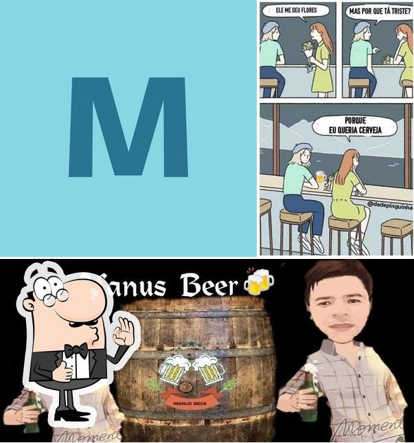 See this pic of Manus Beer