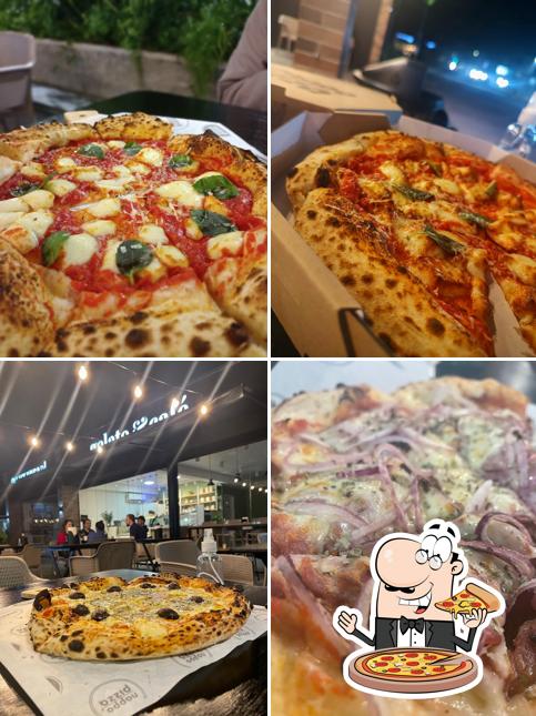 Escolha pizza no Nappo Pizza