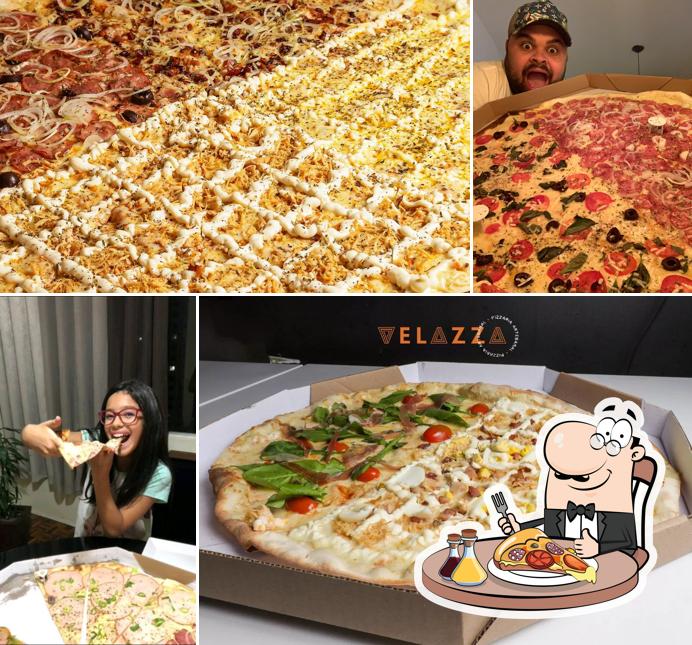 Experimente pizza no VELAZZA Pizzaria Artesanal